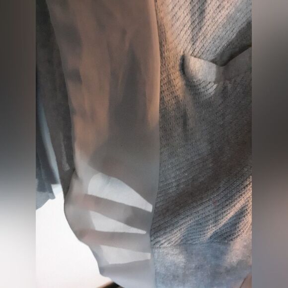 Vera Wang Gray button-up cardigan - Picture 2 of 6